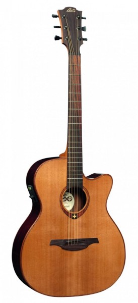 Электроакустическая гитара LAG T100ACE в магазине Music-Hummer