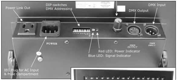 CHAUVET TFX-UVLED - LED Shadow Светодиодный ультрафиолетовый прожектор в магазине Music-Hummer