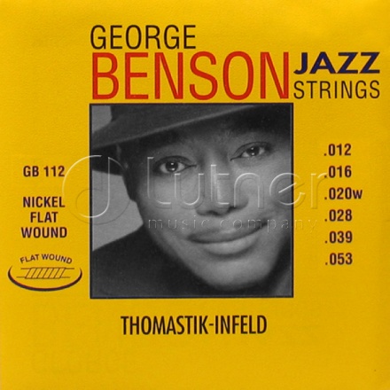 Комплект струн Thomastik GB112 George Benson Jazz для акустической гитары в магазине Music-Hummer