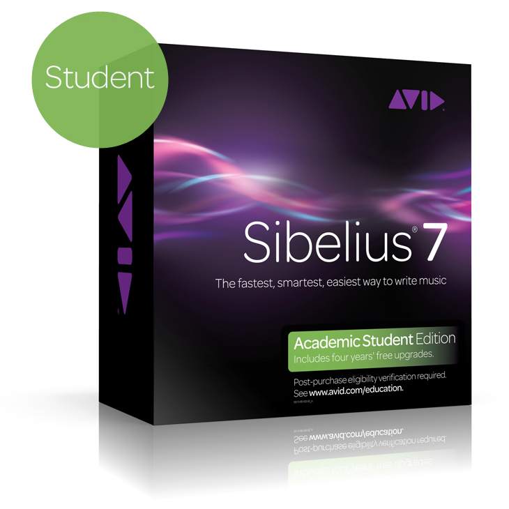 Sibelius 7 Academic Student в магазине Music-Hummer