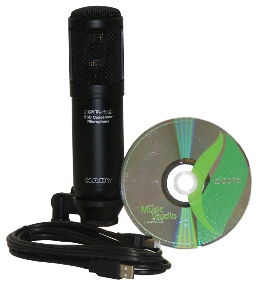 Nady USB-1C Конденсаторный микрофон с USB в магазине Music-Hummer