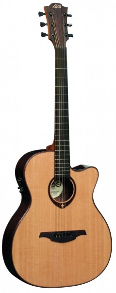 Электроакустическая гитара LAG T400ACE в магазине Music-Hummer