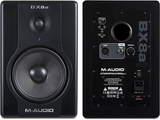 M-Audio Studiophile SP-BX8a Deluxe пара активных студийных мониторов в магазине Music-Hummer