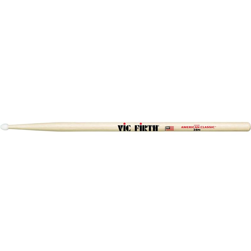 Vic Firth 2BN  палки, орех, нейлоновый наконечник в магазине Music-Hummer
