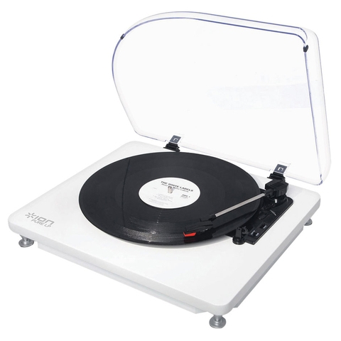 ION Audio Pure LP white Виниловый проигрыватель в магазине Music-Hummer