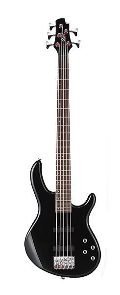 Бас-гитара Cort Action-Bass-V-Plus-BK Action Series  5-ти струнная, черная в магазине Music-Hummer