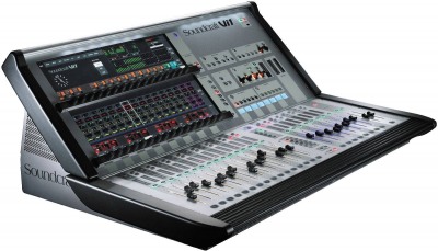 Soundcraft Vi1 - 48C5 цифровая консоль Vi1 с интерфейсом CAT5, 48 входов (16 local + 32 stage box) в магазине Music-Hummer