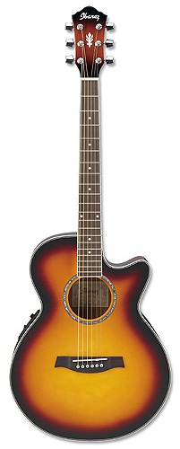 Электроакустическая гитара Ibanez AEG10E Vintage Sunbursts в магазине Music-Hummer