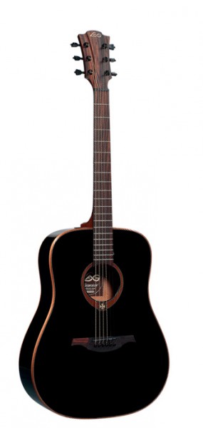 LAG GLA T100D-BLK Акустическая гитара в магазине Music-Hummer