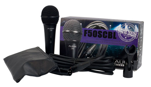 Вокальный динамический микрофон AUDIX F50SCBL в магазине Music-Hummer