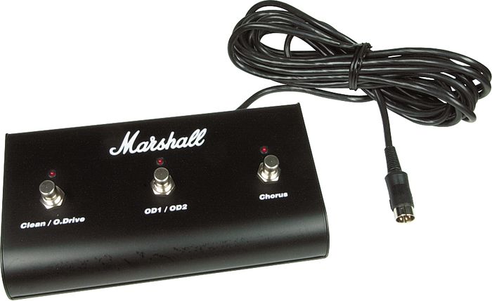 Ножной контроллер Marshall Footswitch 3 Way 10014 W/Led в магазине Music-Hummer