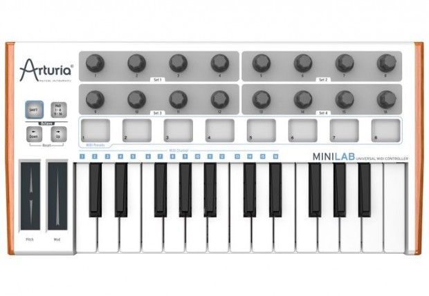 MIDI клавиатура Arturia MiniLab в магазине Music-Hummer