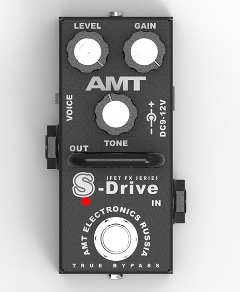 Гитарная педаль эффекта AMT Electronics SD-2 S-Drive mini в магазине Music-Hummer
