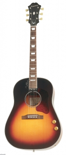 Электроакустическая гитара EPIPHONE JOHN LENNON EJ-160E VINTAGE CHERRY SUNBURST CH HDWE в магазине Music-Hummer
