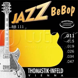 Комплект струн Thomastik BB111 Jazz BeBob для акустической гитары в магазине Music-Hummer