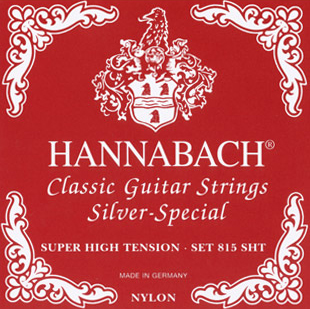 Комплект струн для классической гитары Hannabach 815SHT Red SILVER SPECIAL в магазине Music-Hummer