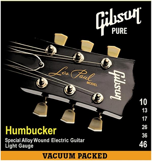 GIBSON SEG-SA10 HUMBUCKER SPECIAL ALLOY .010-.046 струны для электрогитары в магазине Music-Hummer