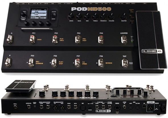 Line6 POD HD500 гитарный процессор в магазине Music-Hummer