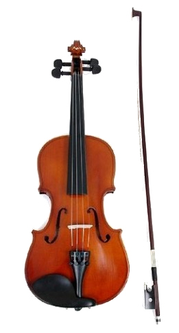 Caraya MV-001 Скрипка 4/4 с футляром и смычком в магазине Music-Hummer