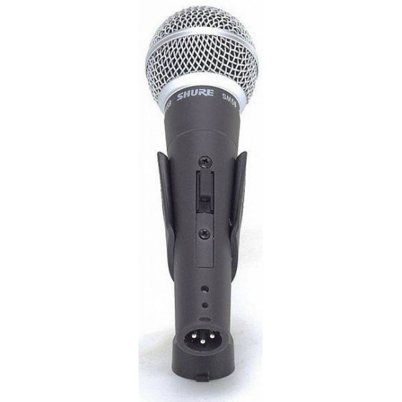 SHURE SM58S динамический кардиоидный вокальный микрофон (с выключателем) в магазине Music-Hummer