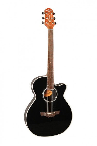 Электроакустическая гитара CRAFTER FX-550EQ/BK  в магазине Music-Hummer