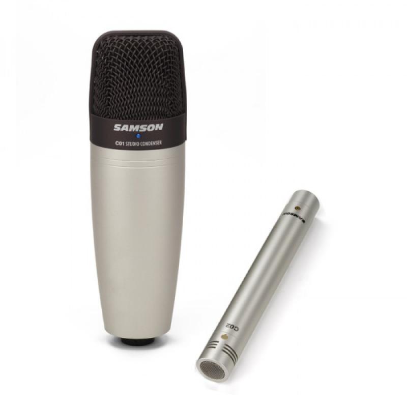 Samson C01/C02 CL Набор из двух конденсаторных микрофонов в магазине Music-Hummer