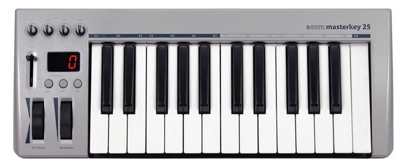 MIDI клавиатура Acorn Masterkey 25 в магазине Music-Hummer