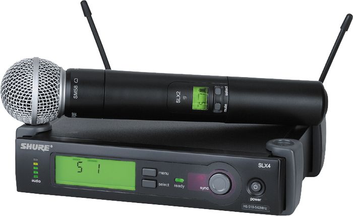Фото Shure slx24/58 (slx24/sm58)