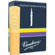 Vandoren SR203  трости для сопрано-саксофона , традиционные (синяя пачка), №3, (упаковка 10 шт. ) в магазине Music-Hummer