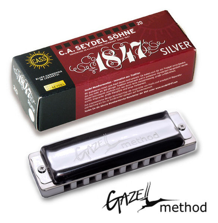 Фото Губная гармошка Seydel Sohne 16301PTC 1847 Silver PT C