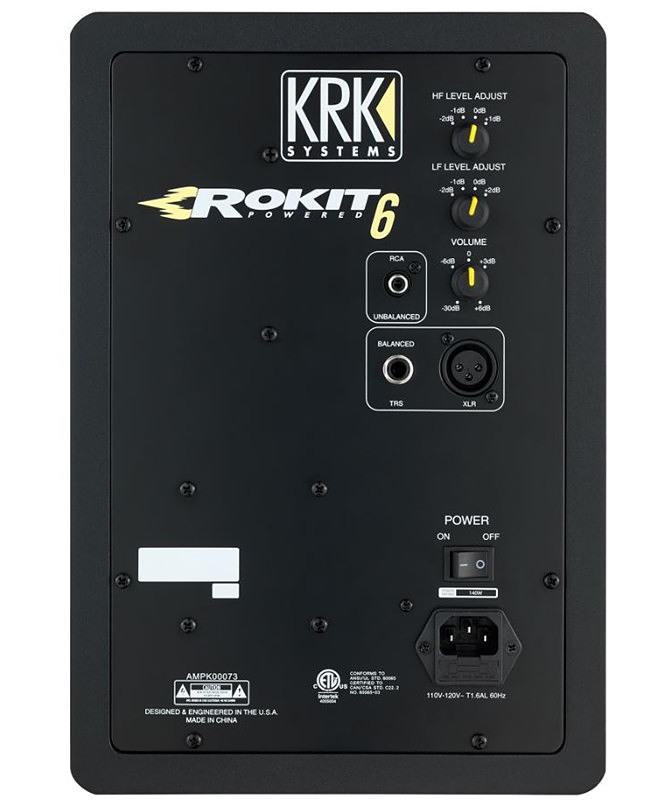 KRK RP6G3 активный студийный монитор в магазине Music-Hummer