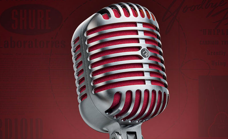 SHURE 5575LE Unidyne 55 динамический кардиоидный вокальный микрофон в магазине Music-Hummer