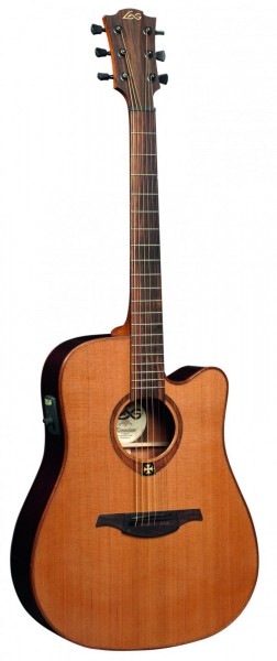 Электроакустическая гитара LAG T100DCE в магазине Music-Hummer