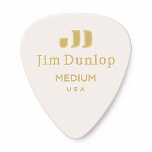 Фото Dunlop 4830-1 Celluloid Classic White 