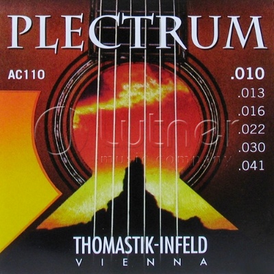 Комплект струн Thomastik AC110 Plectrum для акустической гитары в магазине Music-Hummer