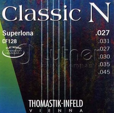 Комплект струн Thomastik CF128 Classic N для классической гитары в магазине Music-Hummer