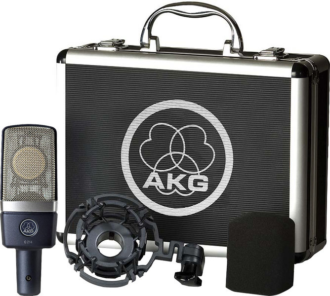 Микрофон конденсаторный AKG C214 в магазине Music-Hummer
