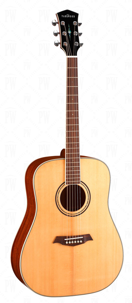 Акустическая гитара, дредноут, с чехлом Parkwood S61 в магазине Music-Hummer