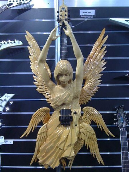 Электрогитара ESP CUSTOM CARVED ANGEL в магазине Music-Hummer