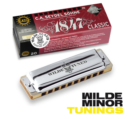 Губная гармошка Seydel Sohne 16221C 1847 Classic Wilde Minor Tuning C в магазине Music-Hummer