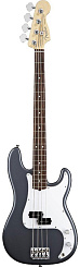 Бас-гитара FENDER AMERICAN STANDARD PRECISION BASS 2012 RW CHARCOAL FROST METALLIC