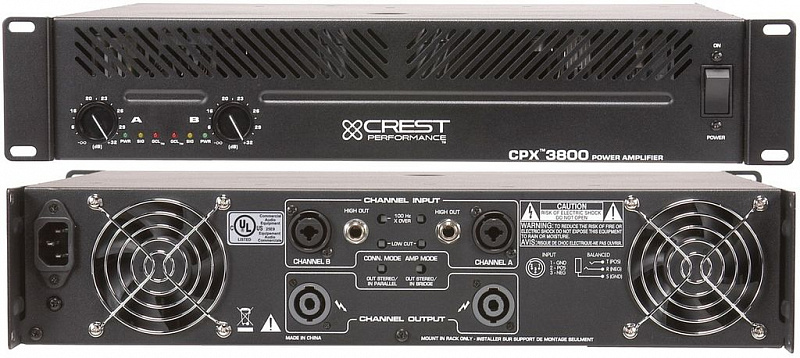 CREST_AUDIO CPX 3800 в магазине Music-Hummer