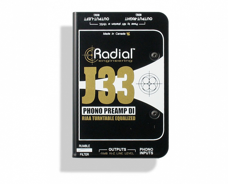 Radial J33  Директ бокс в магазине Music-Hummer