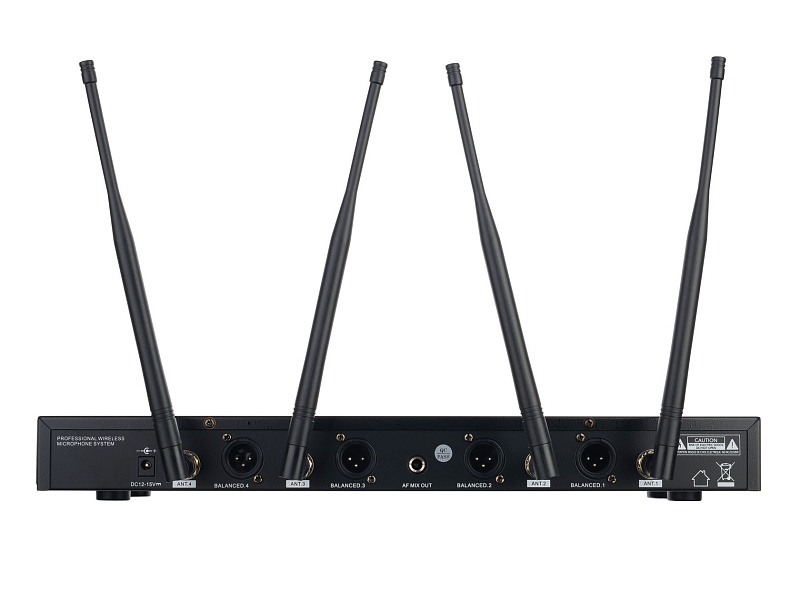 Фото Беспроводная микрофонная система Laudio LS-Q6-4M