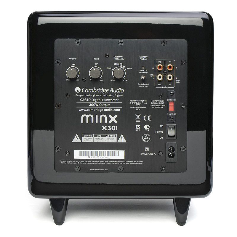 Сабвуферы Cambridge Audio X301 в магазине Music-Hummer