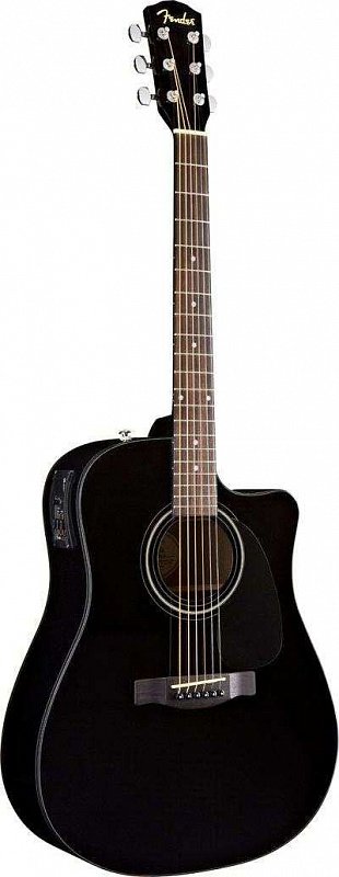 Электроакустическая гитара FENDER CD-60CE DREADNOUGHT BLACK W/FISHMAN® MINIQ PREAMP в магазине Music-Hummer