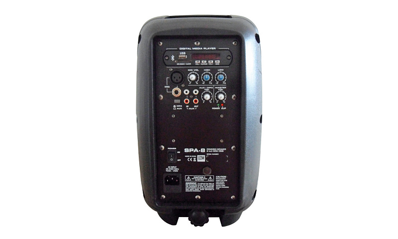 Leem SPA-8 Акустическая система активная, MP3, SD, USB, BT, 50Вт в магазине Music-Hummer