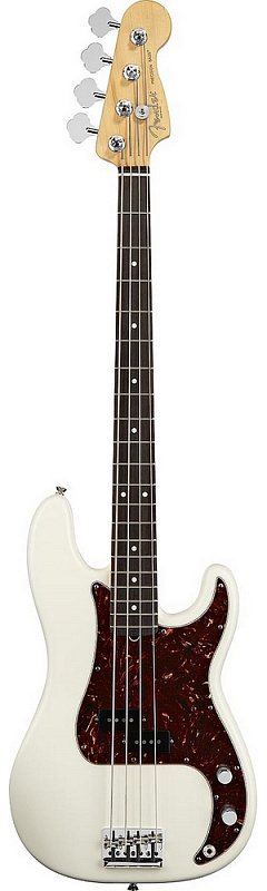 Бас-гитара FENDER AMERICAN STANDARD PRECISION BASS 2012 RW OLYMPIC WHITE в магазине Music-Hummer