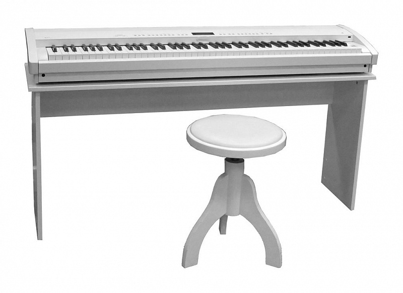 Универсальная стойка-стол PianoStudio US1Y W в магазине Music-Hummer