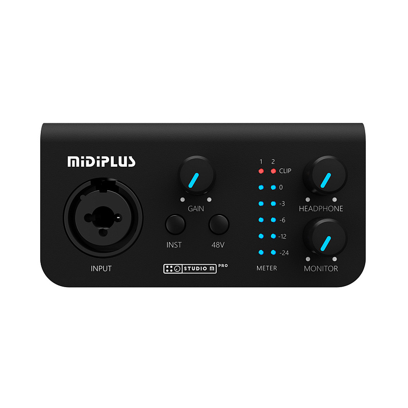Аудиоинтерфейс USB Midiplus Studio M pro OTG в магазине Music-Hummer